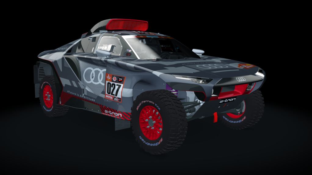 CTE Audi RSQ e-tron, skin DKR24_027_Abian_Ojeda