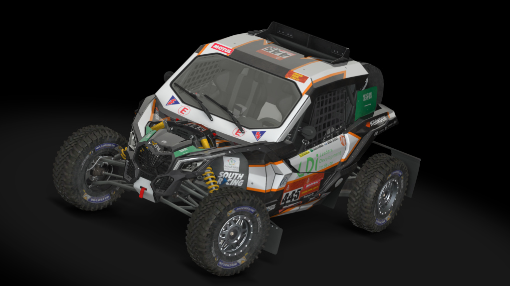 CT3pro Can-am Maverick XRS, skin 142-Adria Muñoz