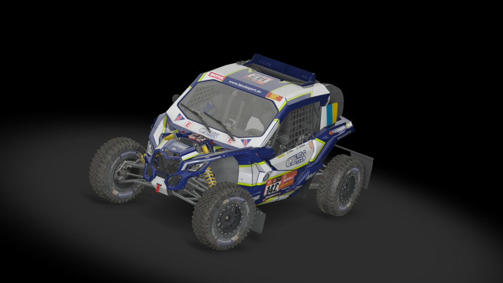 CT3pro Can-am Maverick XRS, skin DKR24_142_Adria_Muñoz