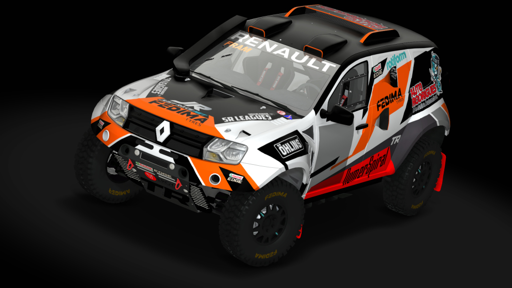 CT4 Renault Duster Evo, skin AutoRodriguesRacing