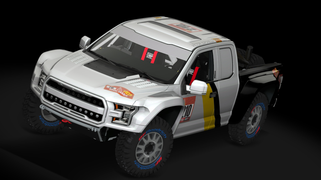 CJR Ford F150 Raptor, skin Dakar 2023 209Victor Esponella