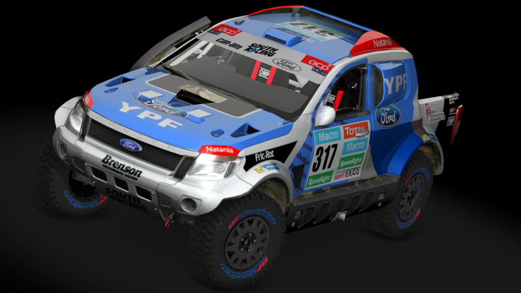 CT4 Ford Ranger, skin Federico Villagra