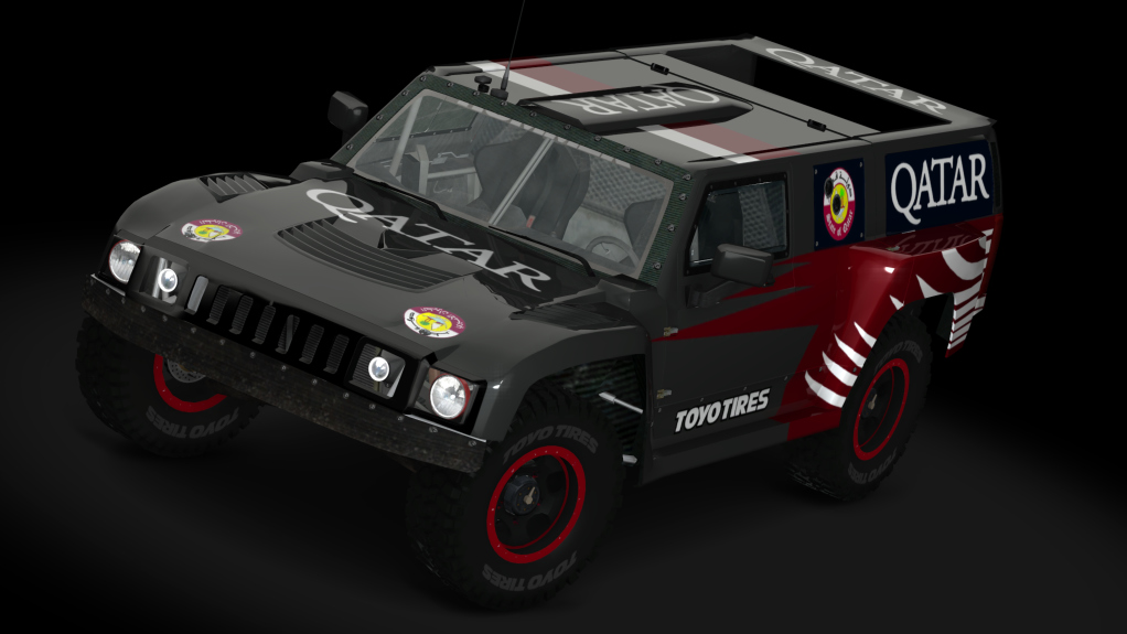 CT2 Hummer H3, skin nasser