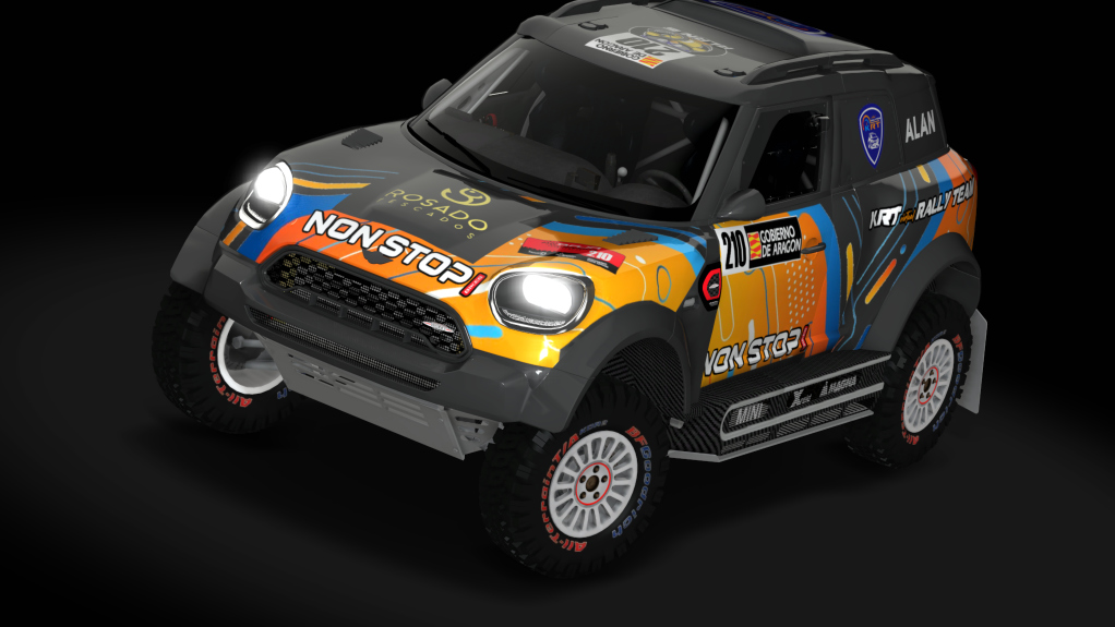 CT4 Mini John Cooper rally, skin BA_Alan_Rua_210