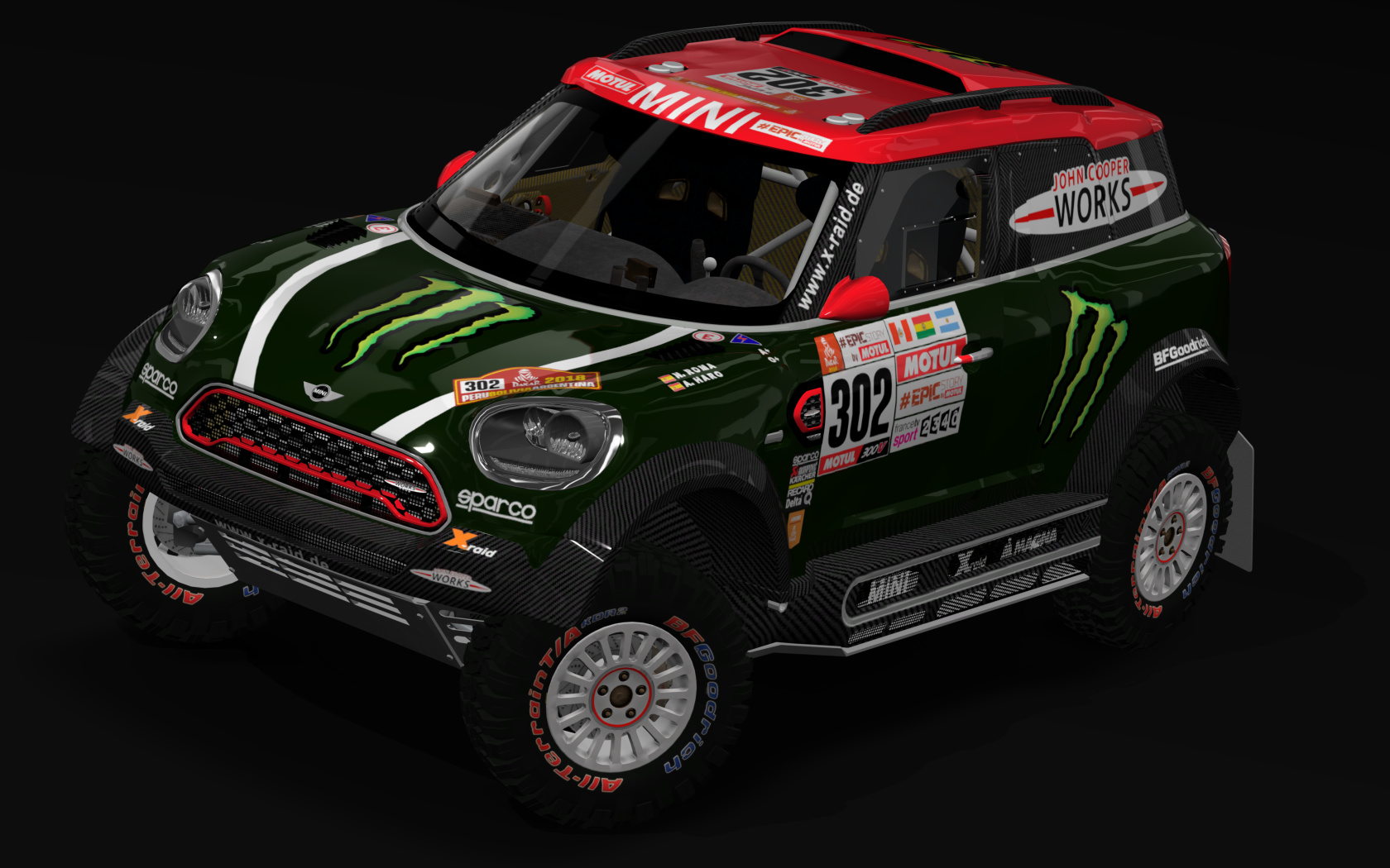 CT4 Mini John Cooper rally, skin Nani2018