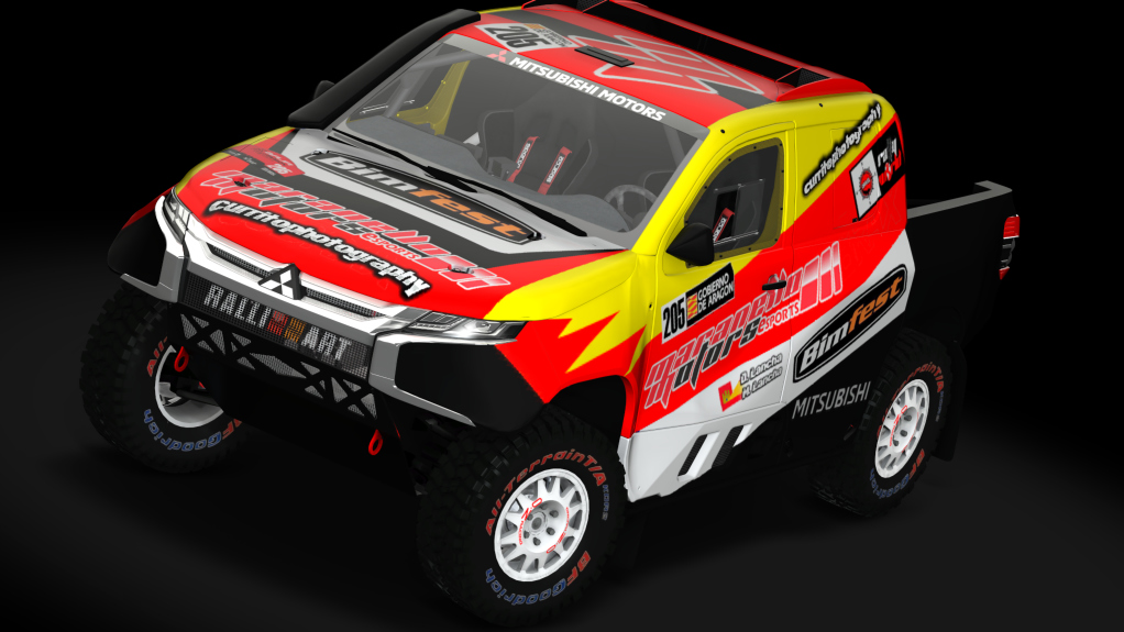 CT4 Mitsubishi L200, skin BA_Daniel_Lancha_205