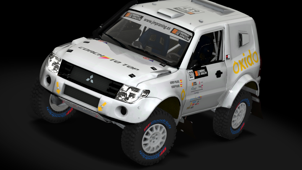 CT4 Mitsubishi Montero ARC, skin 617 Jordi Pujol