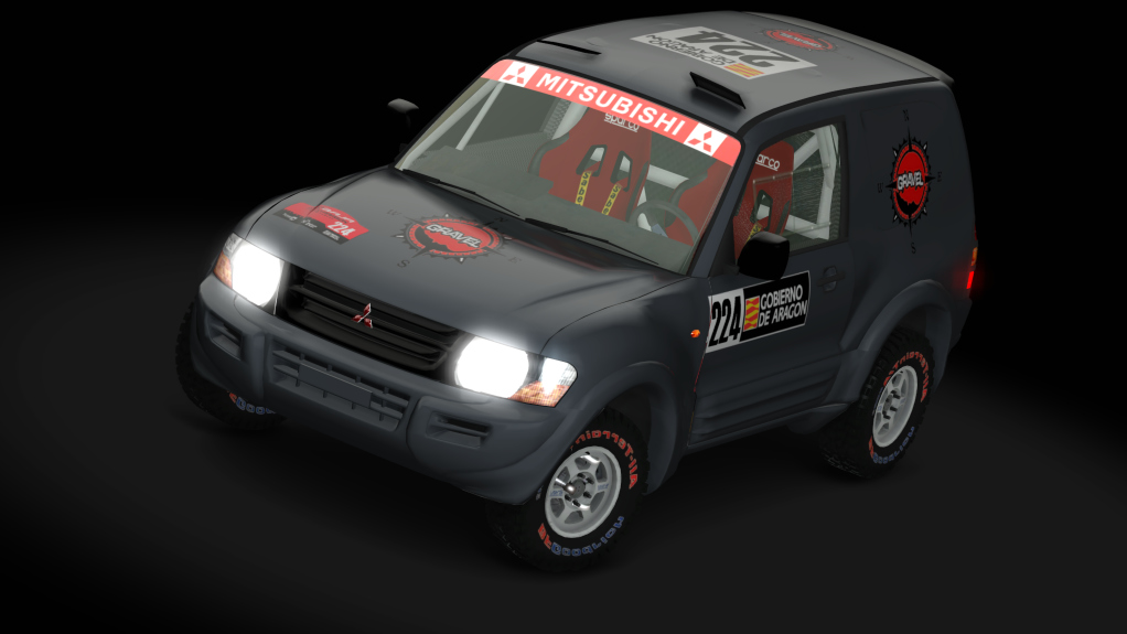 CC4.1 Mitsubishi Pajero 01, skin BA_Dani_Lopez_224