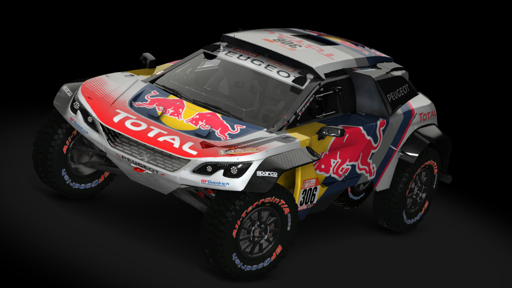 CT2 Peugeot 3008 Maxi, skin Loeb