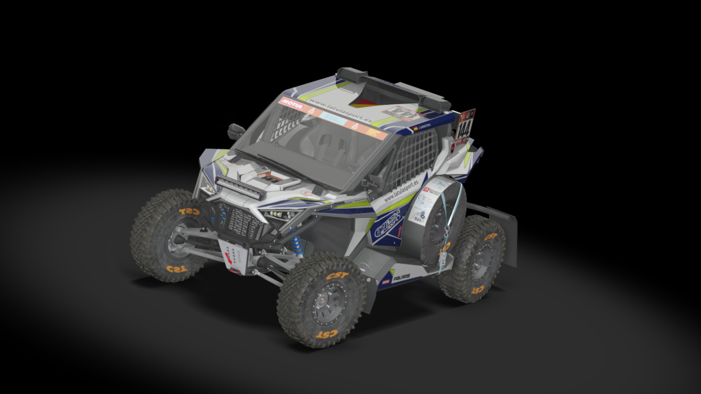 CT3pro Polaris RZR XP PRO 22, skin DKR24_144_Jaime_Carretero