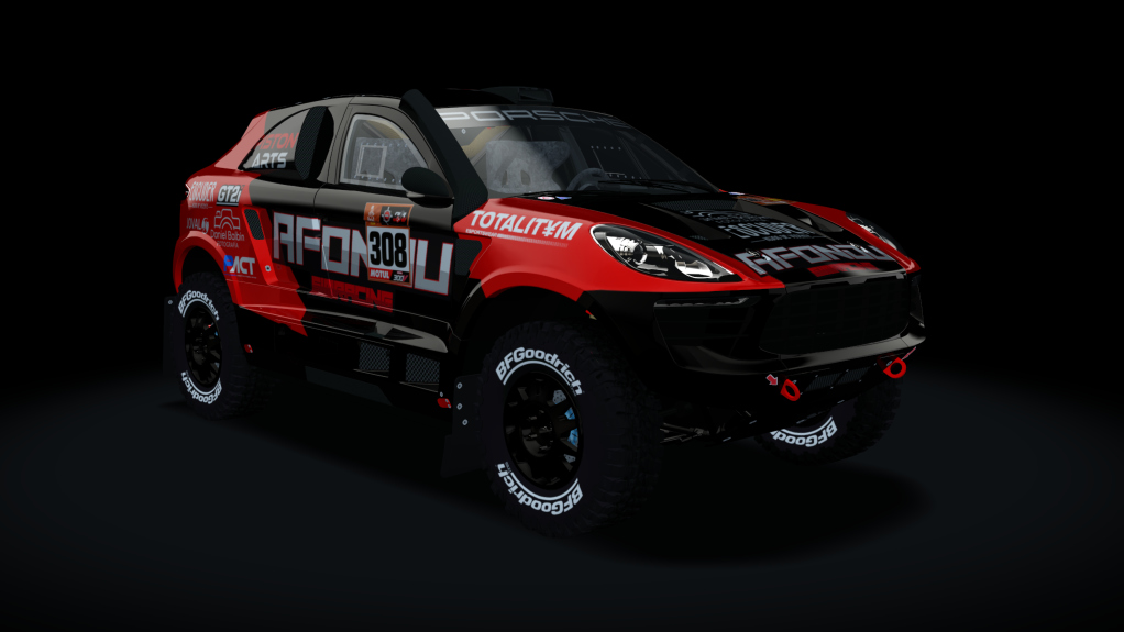 CT4 Porsche Macan 18, skin DKR24_308_Daniel Balbín