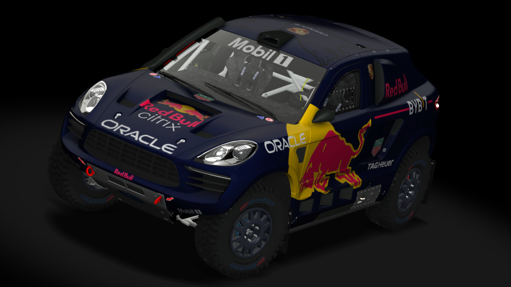 CT4 Porsche Macan 18, skin oracle red bull