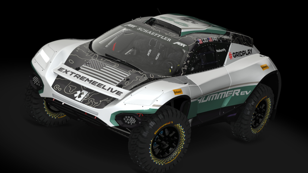 CTE Spark Odyssey Dakar concept, skin Chip Ganassi Hummer