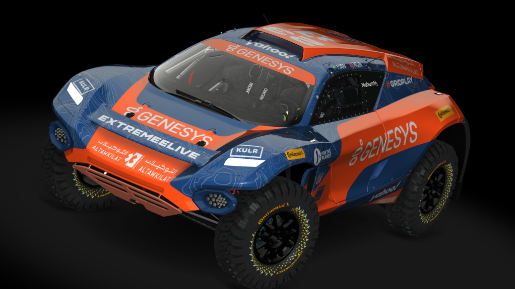 CTE Spark Odyssey Dakar concept, skin Genesys Andretti