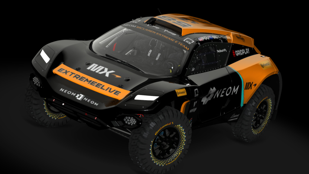 CTE Spark Odyssey Dakar concept, skin Mclaren Neom