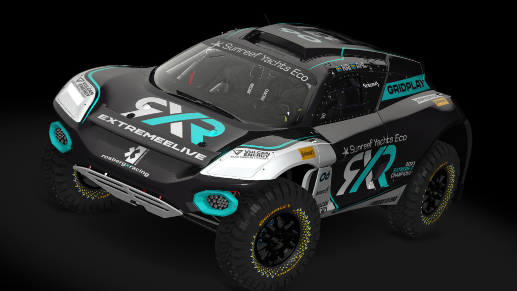 CTE Spark Odyssey Dakar concept, skin RosberXRacing 2022