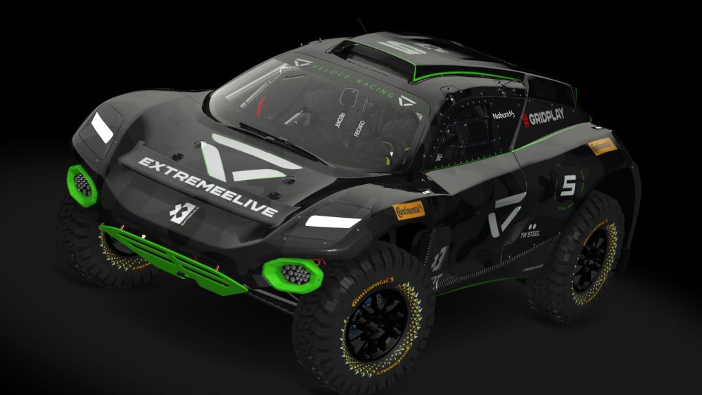 CTE Spark Odyssey Dakar concept, skin Veloce Racing