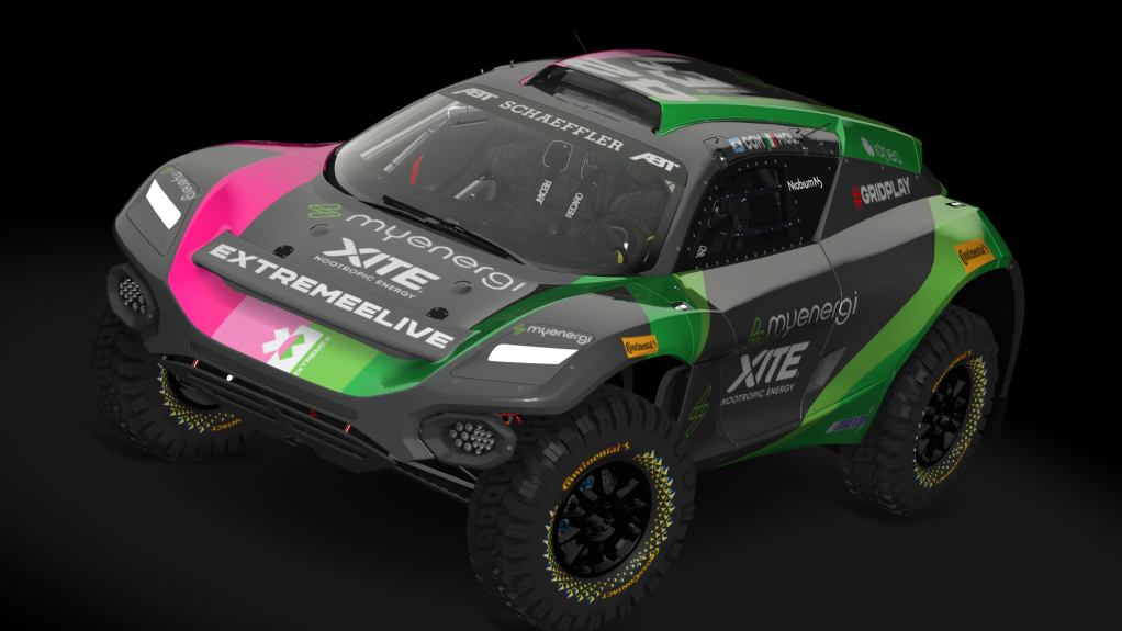 CTE Spark Odyssey Dakar concept, skin Xite Energy