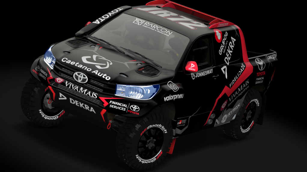 CT4 Toyota Hilux 18, skin JR72