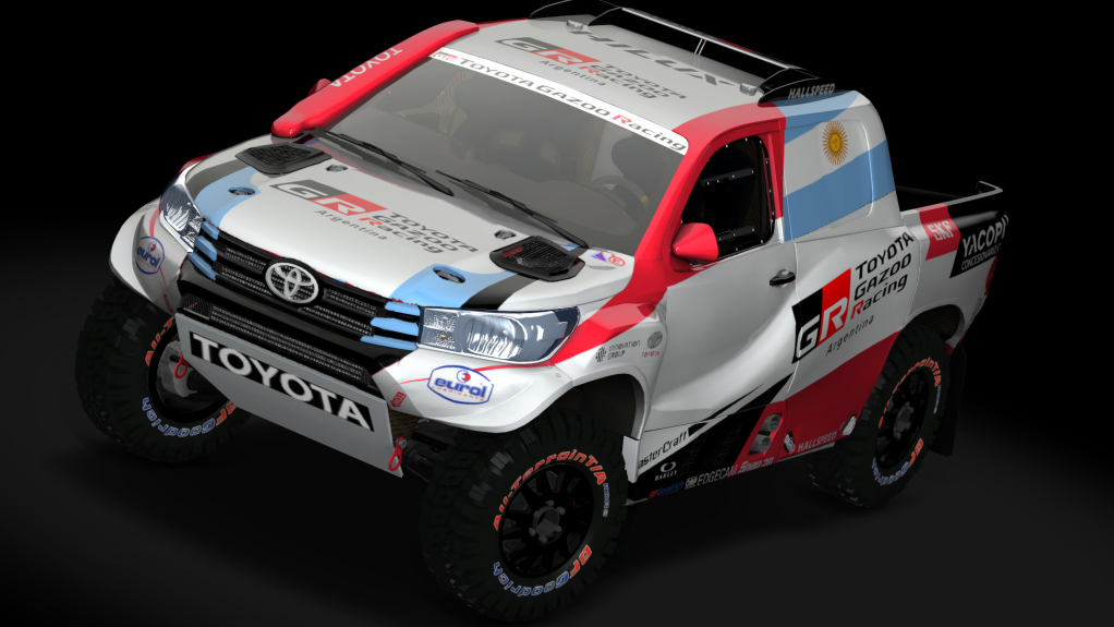 CT4 Toyota Hilux 18, skin Yacopini