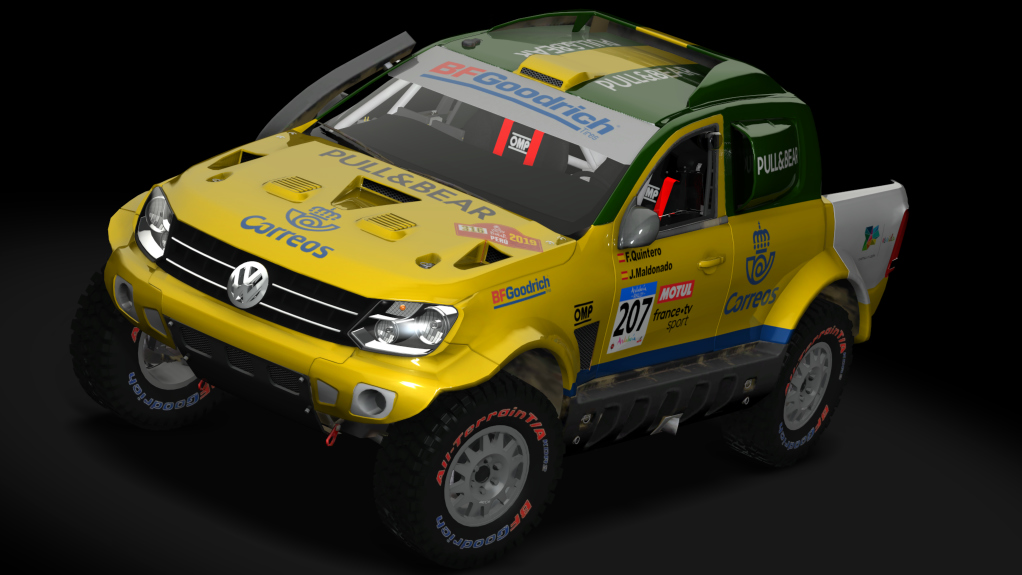 CT4 VW Amarok, skin 207-Federico Quintero