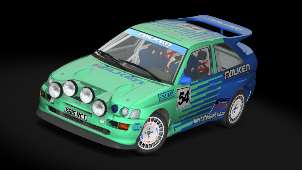 Gr A8 Ford Escort Cosworth TARMAC, skin 06