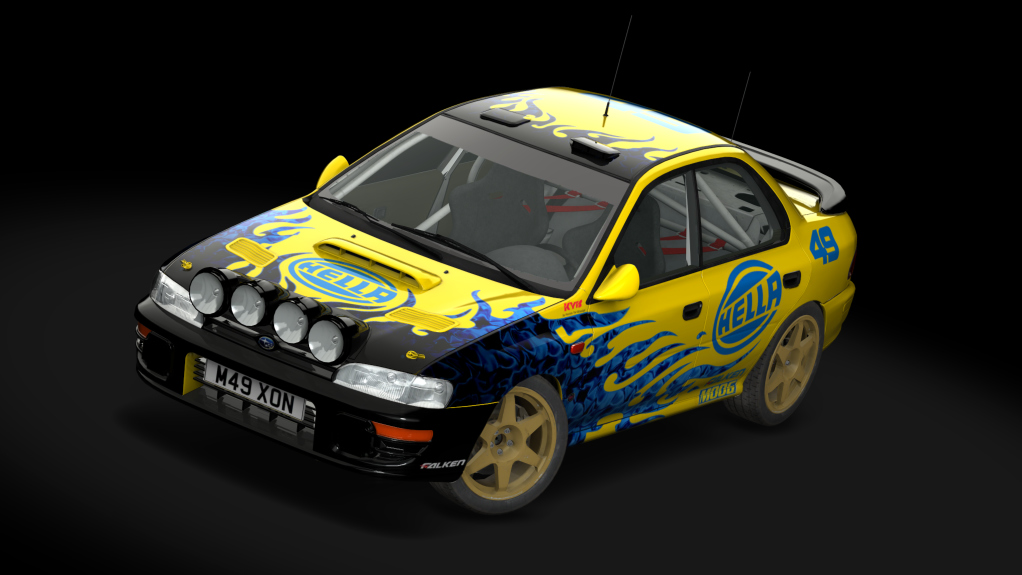 Gr A8 Subaru Impreza 555 TARMAC, skin 13