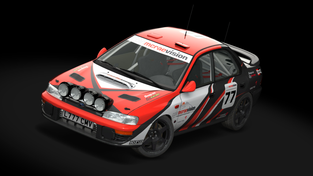 Gr A8 Subaru Impreza 555 TARMAC, skin 15