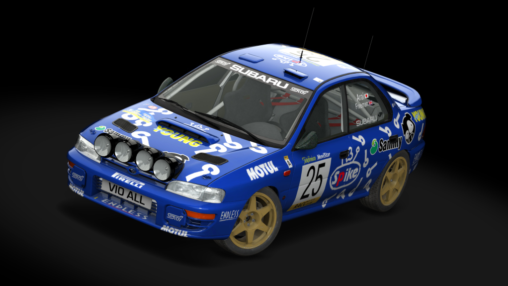 Gr A8 Subaru Impreza 555 TARMAC, skin 22