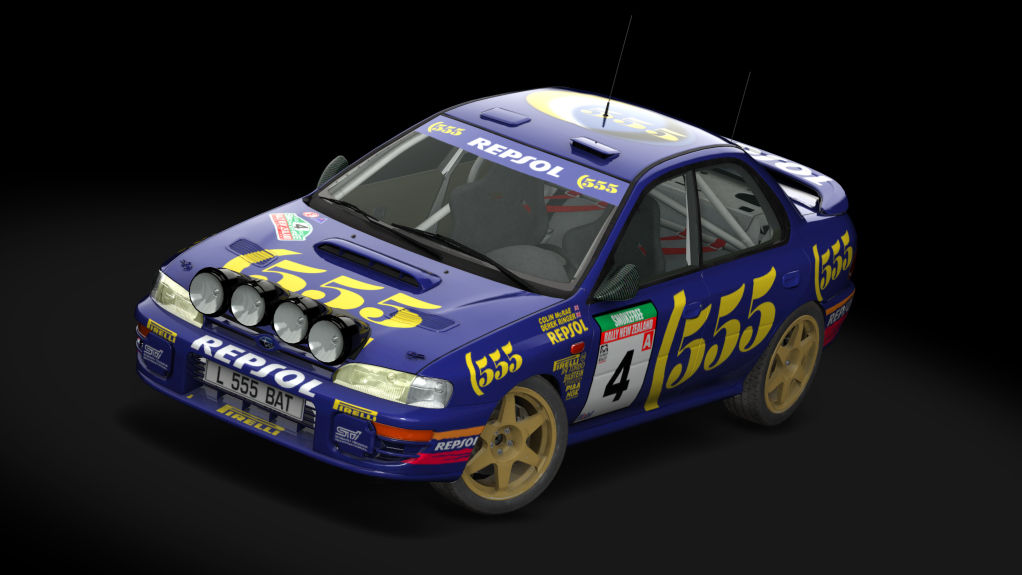 Gr A8 Subaru Impreza 555 TARMAC, skin 23