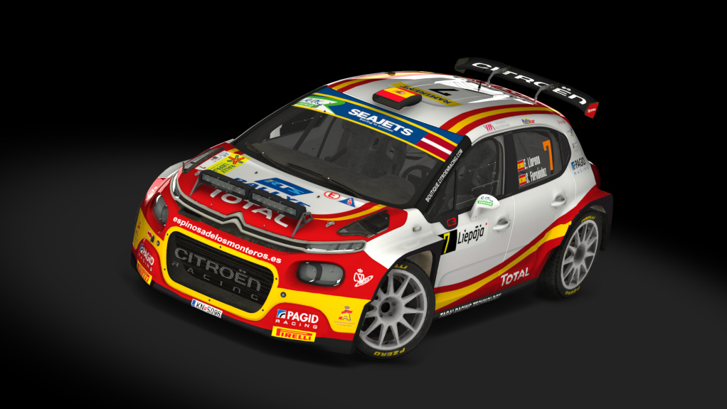 Rally 2 Citroen C3 TARMAC, skin 04