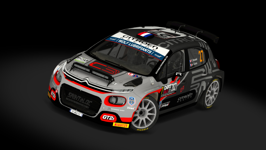 Rally 2 Citroen C3 TARMAC, skin 11