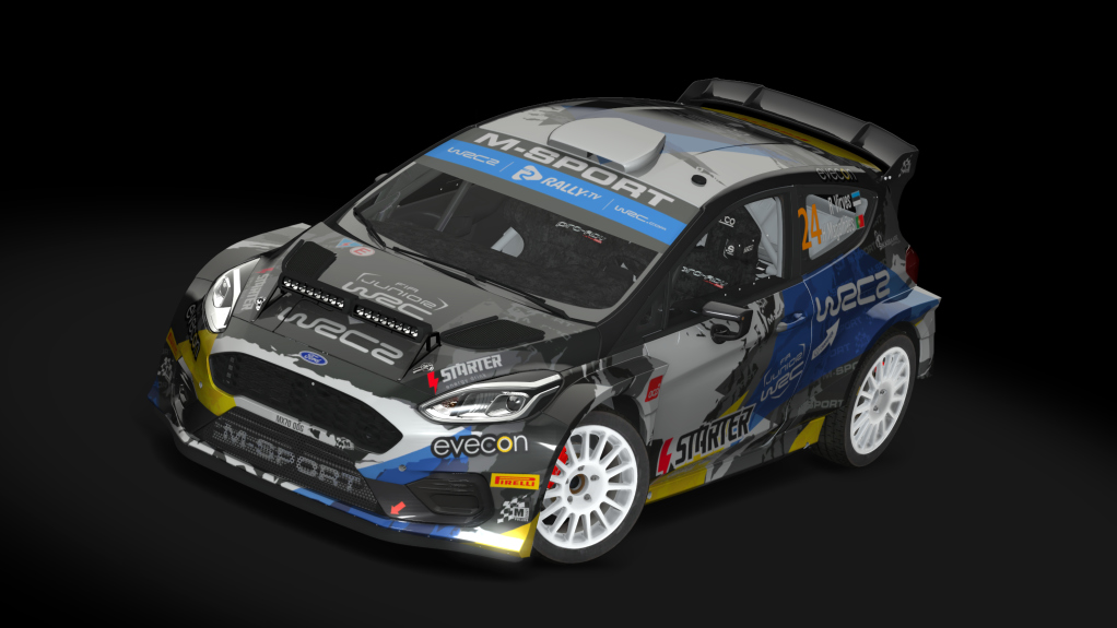 Rally 2 Ford Fiesta TARMAC, skin 02