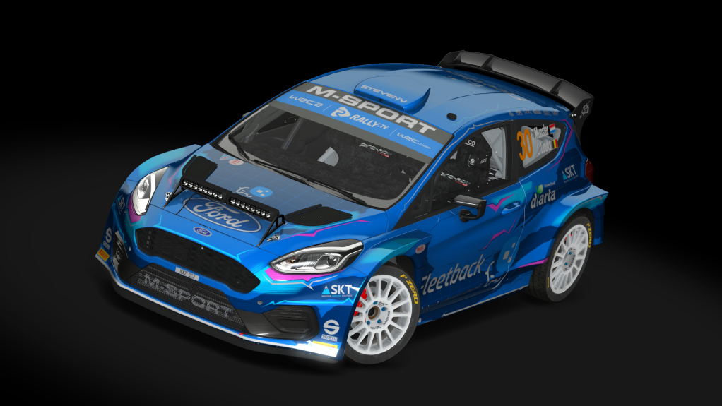 Rally 2 Ford Fiesta TARMAC, skin 03