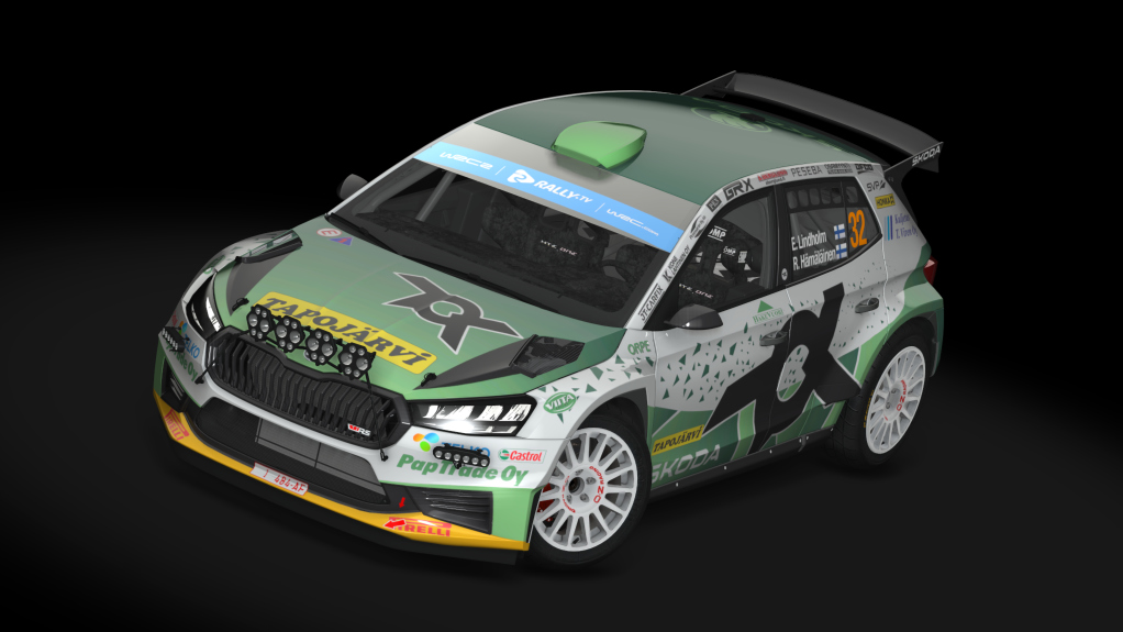 Rally 2 Skoda Fabia RS TARMAC, skin 08