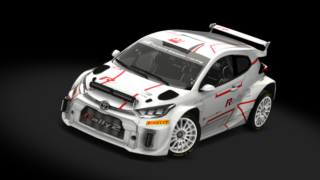 Rally 2 Toyota Yaris TARMAC, skin 02