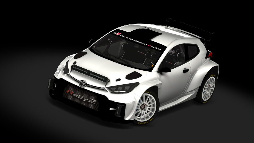 Rally 2 Toyota Yaris TARMAC, skin Test