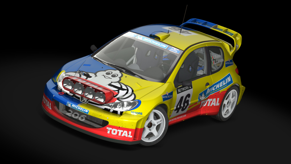 WRC 2.0 Peugeot 206 TARMAC, skin 02