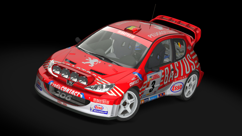 WRC 2.0 Peugeot 206 TARMAC, skin 04