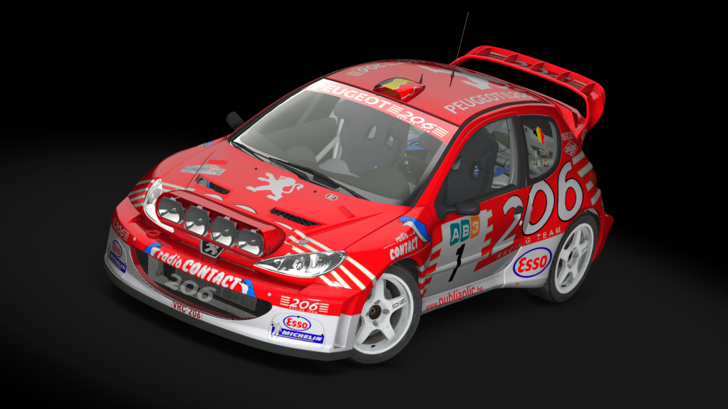 WRC 2.0 Peugeot 206 TARMAC, skin 05