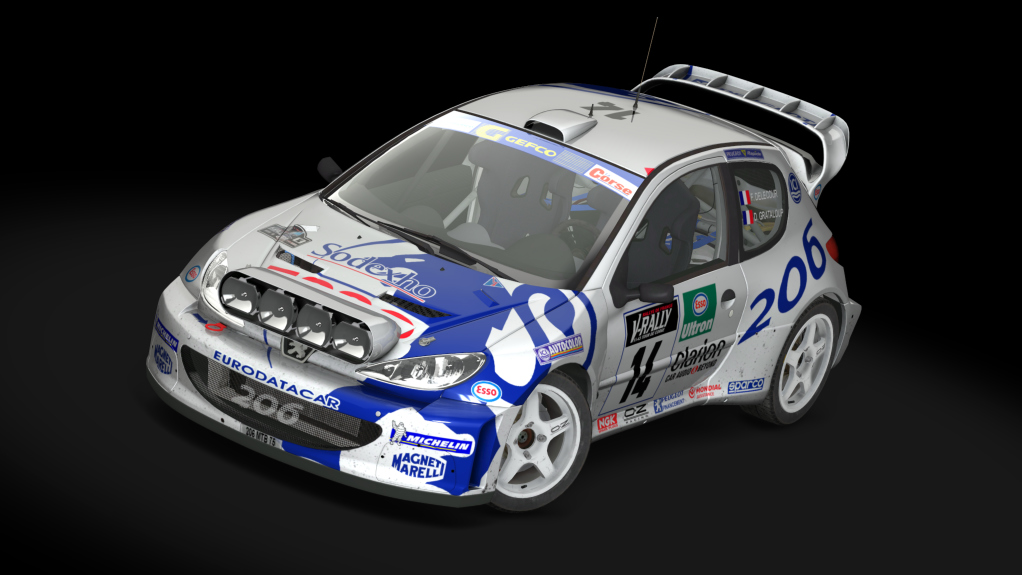 WRC 2.0 Peugeot 206 TARMAC, skin 09