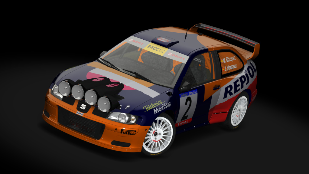 WRC 2.0 Seat Cordoba EVO III TARMAC, skin 02