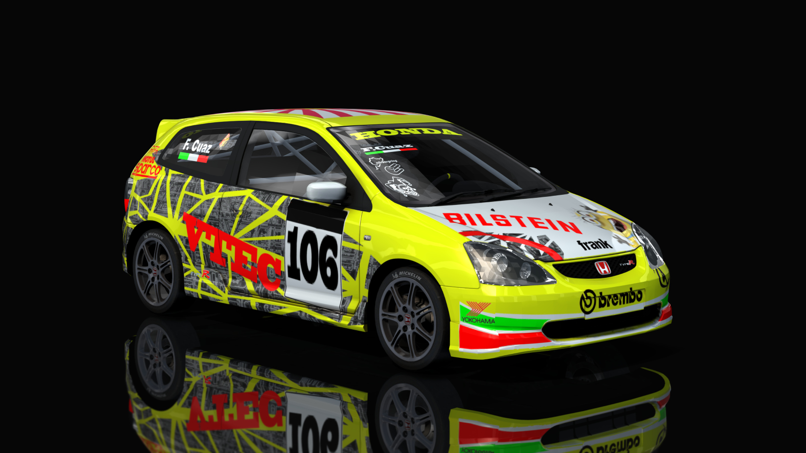 GrA Honda Civic Type R, skin 106