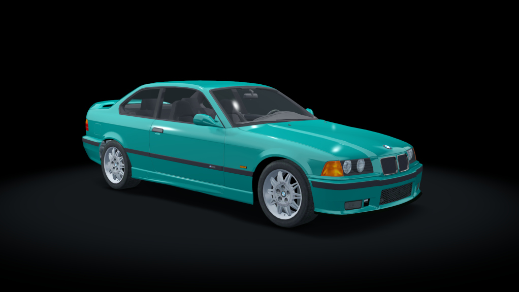 BMW 328 look M3 (E36), skin boston_green