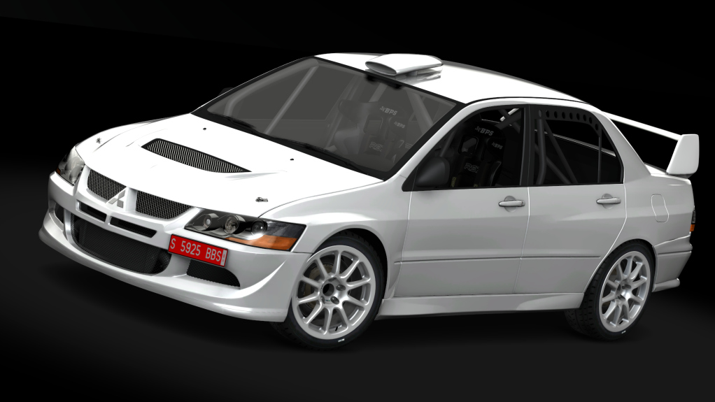 Mitsubishi Lancer Evolution VIII Grupo A, skin Base - copia