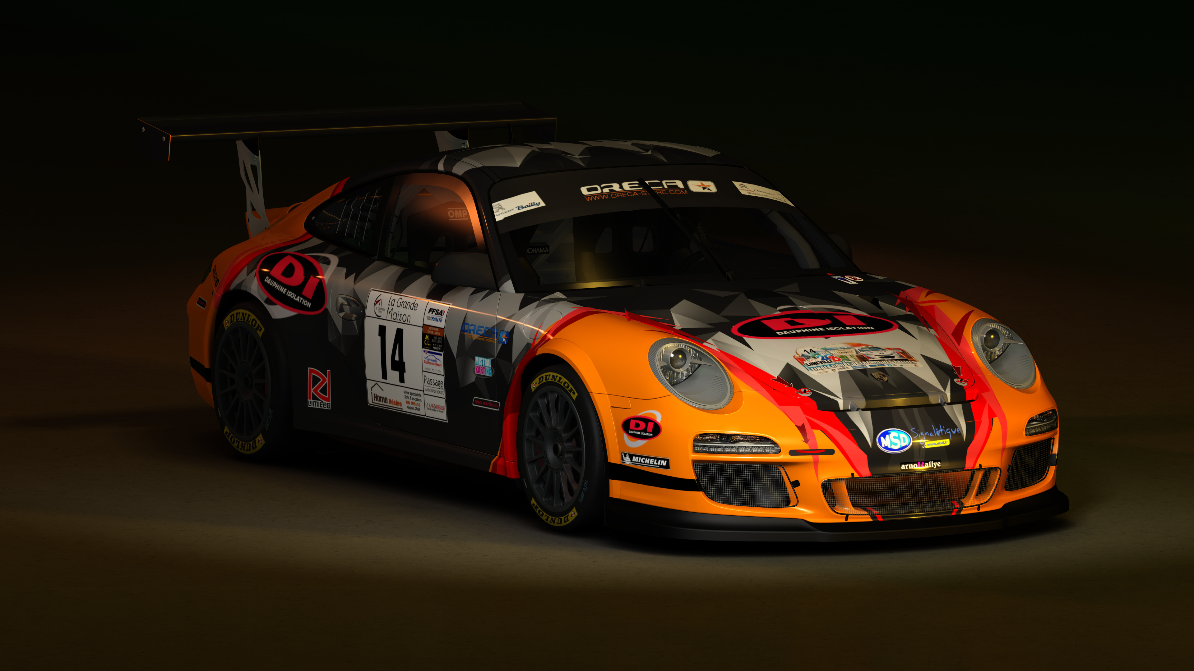 Porsche 911 (997) RGT by tenah, skin porsche_gt3_Raphael_Astier
