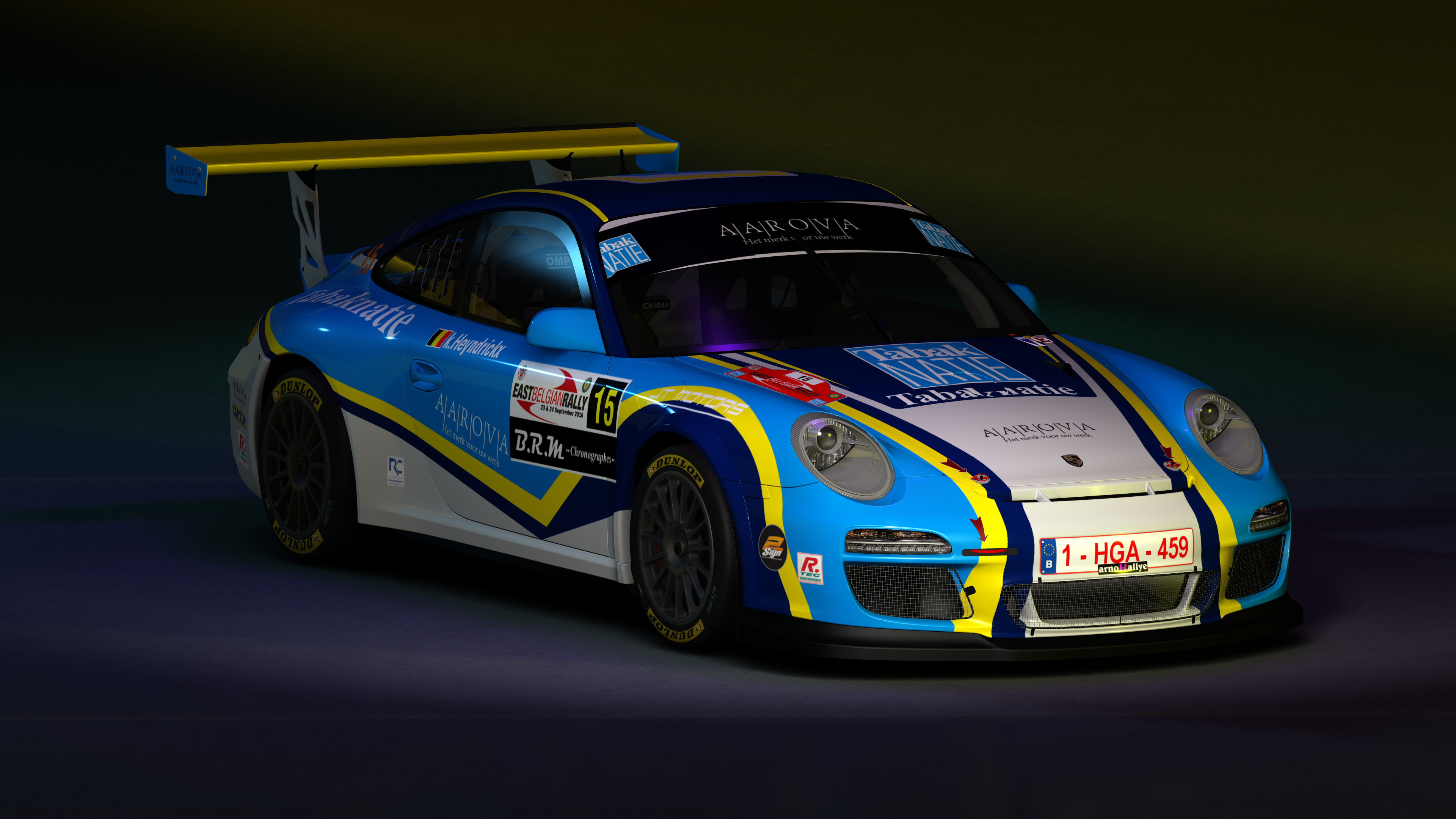 Porsche 911 (997) RGT by tenah, skin porsche_gt3_Tim_Van_Parijs