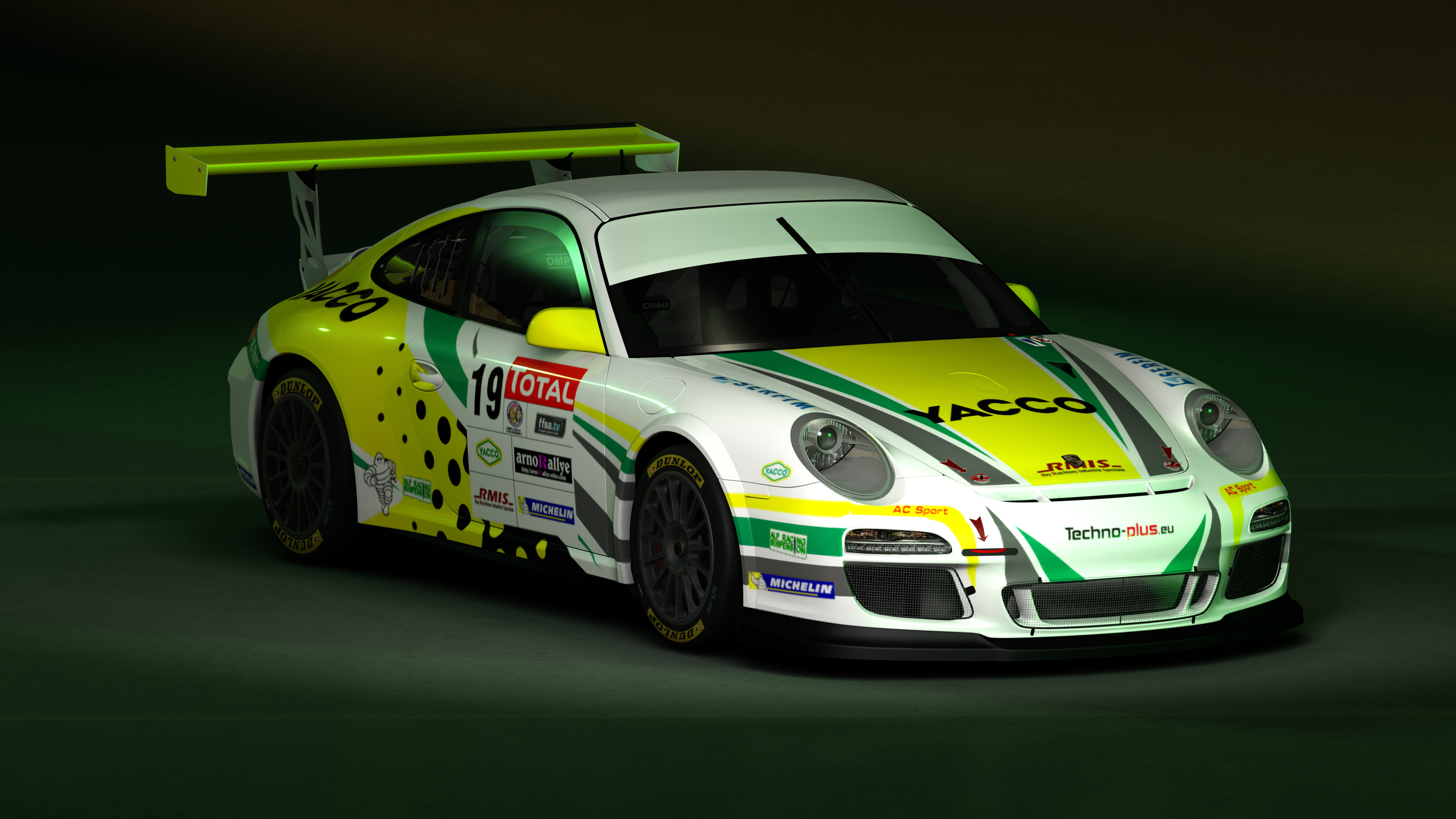 Porsche 911 (997) RGT by tenah, skin porsche_gt3_gilles_nantet_2013
