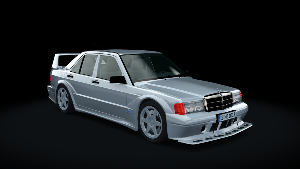 Mercedes-Benz 190E EVO II, skin grigio