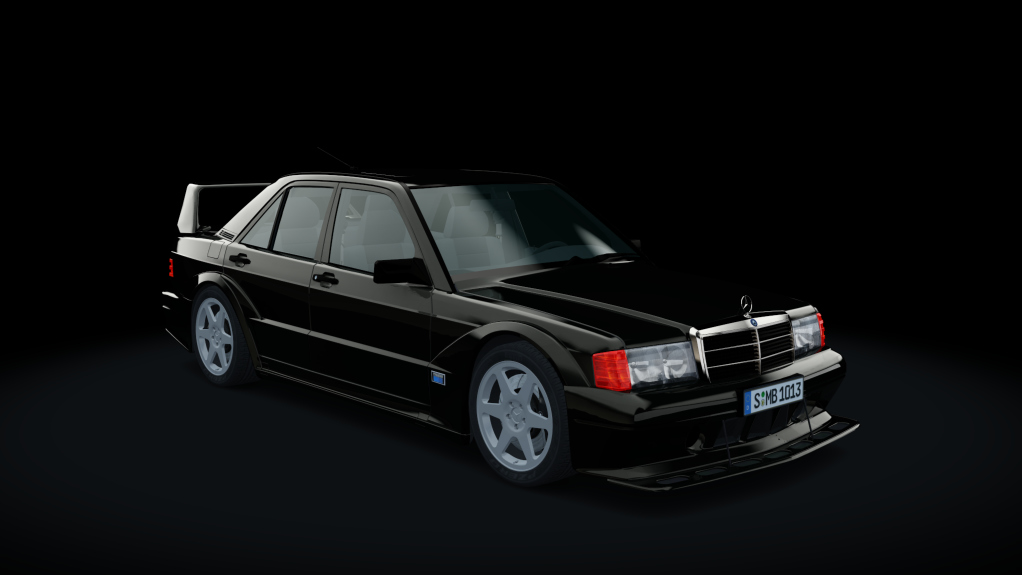 Mercedes-Benz 190E EVO II, skin nero